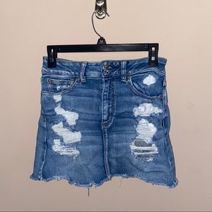 American Eagle Ripped Skirt